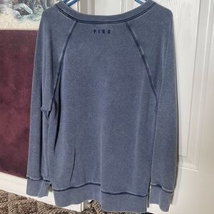 PINK oversized crew neck